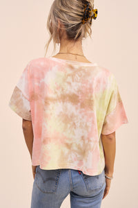 Desert Tie-Dye Crop T-Shirt