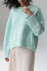 Darling Round Neck Sweater Knit